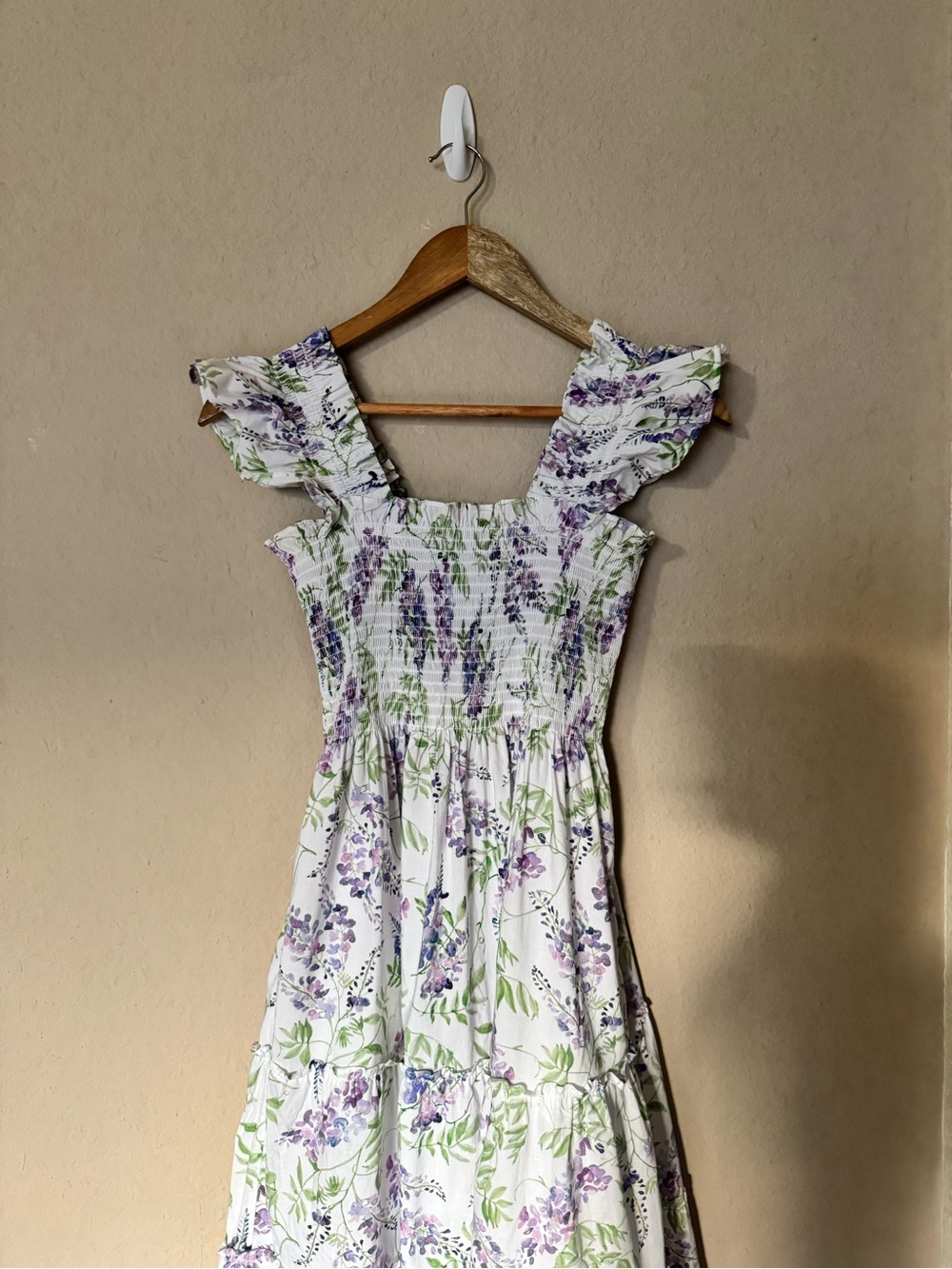Hill House Ellie Nap Dress in Wisteria Floral Size XS - Picture 5 of 6